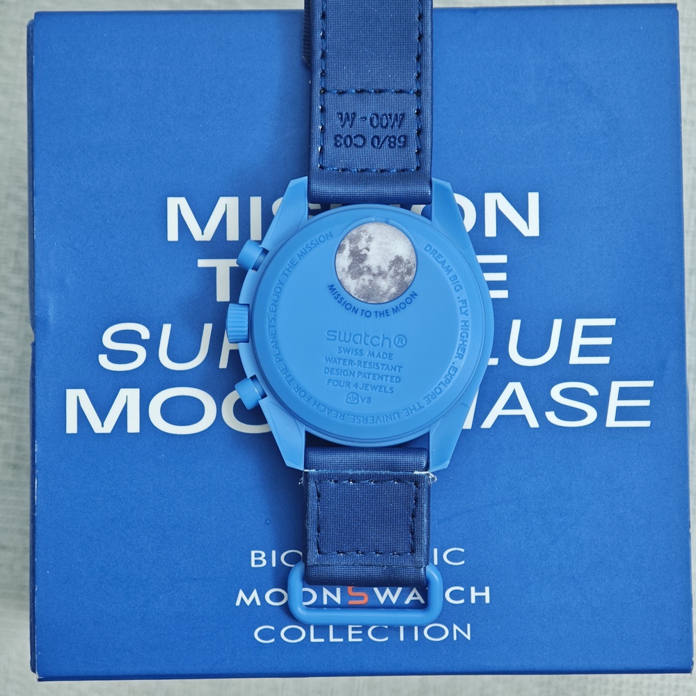 Swatch x Omega MISSION TO THE Super Blue Moonphase Watch